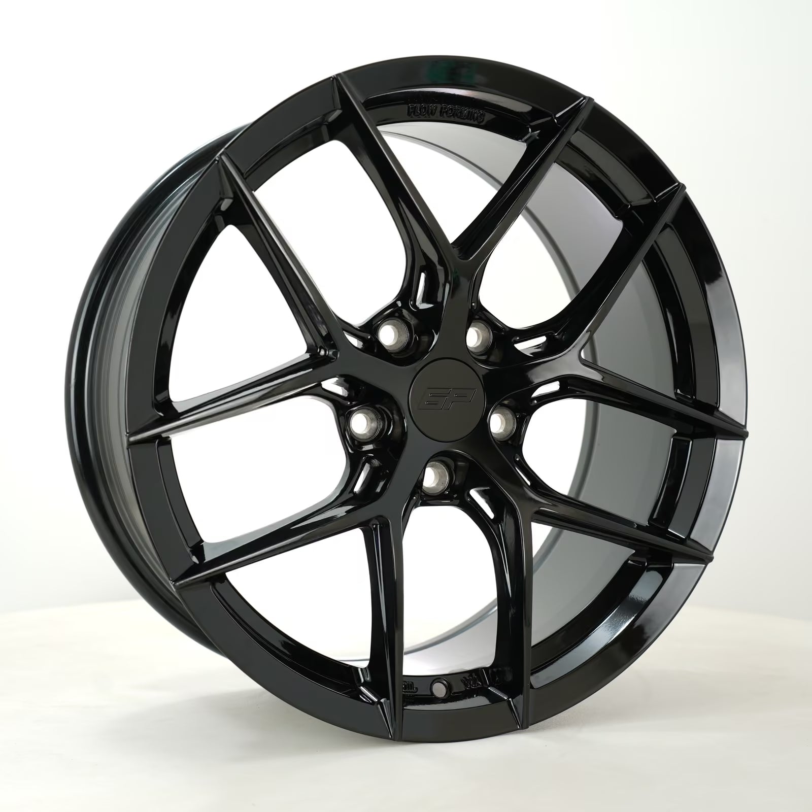 Rota Vortex 18x8" 5x120 ET43, Noir Brillant
