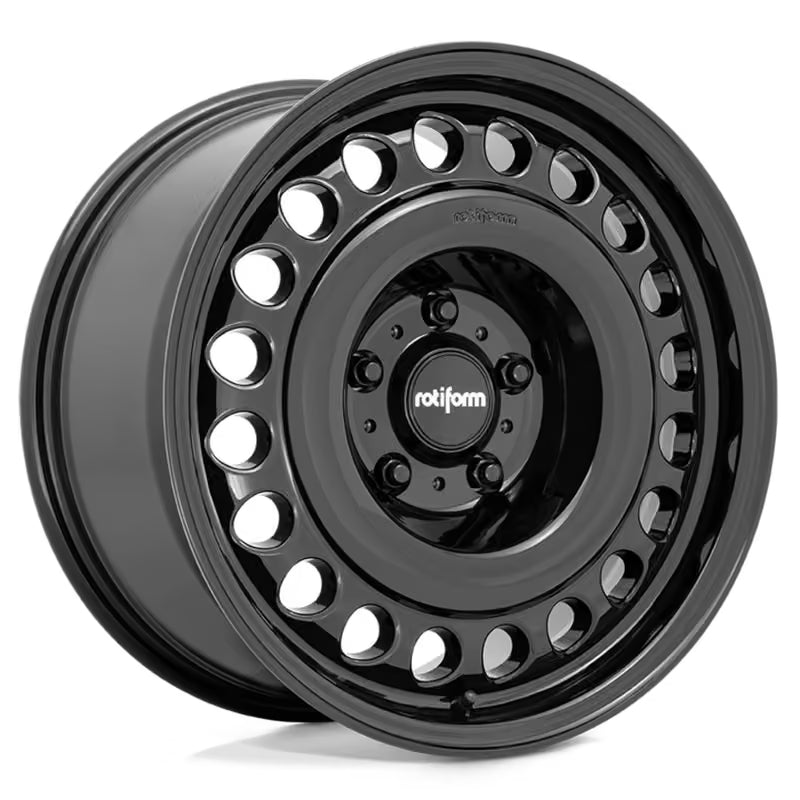 Rotiform STL 18X9 5x130 ET25, Noir Brillant