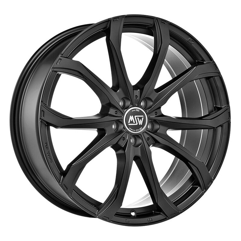 MSW 48 19x8" 5x112 ET45, Noir Mat