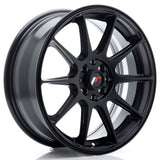 Japan Racing JR-11 17x7" 5x100/108 ET35, Noir Brillant
