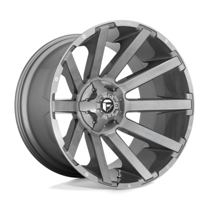 Fuel D714 Contra Platinum 20X9 6x135/139.7 ET2, Gunmetal Brossé