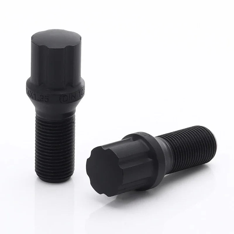 Vis de Roue JB1 Noires M14x1.25 (Pack de 20) - Rasl'Bitume