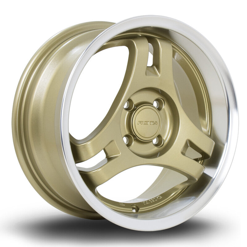 Rota HM3 15x7" 4x100 ET40, Dorée
