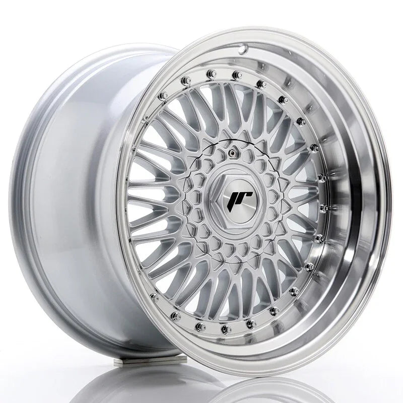 Japan Racing JR-9 17x10" 5x112/120 ET20, Gris Argenté / Poli - Rasl'Bitume