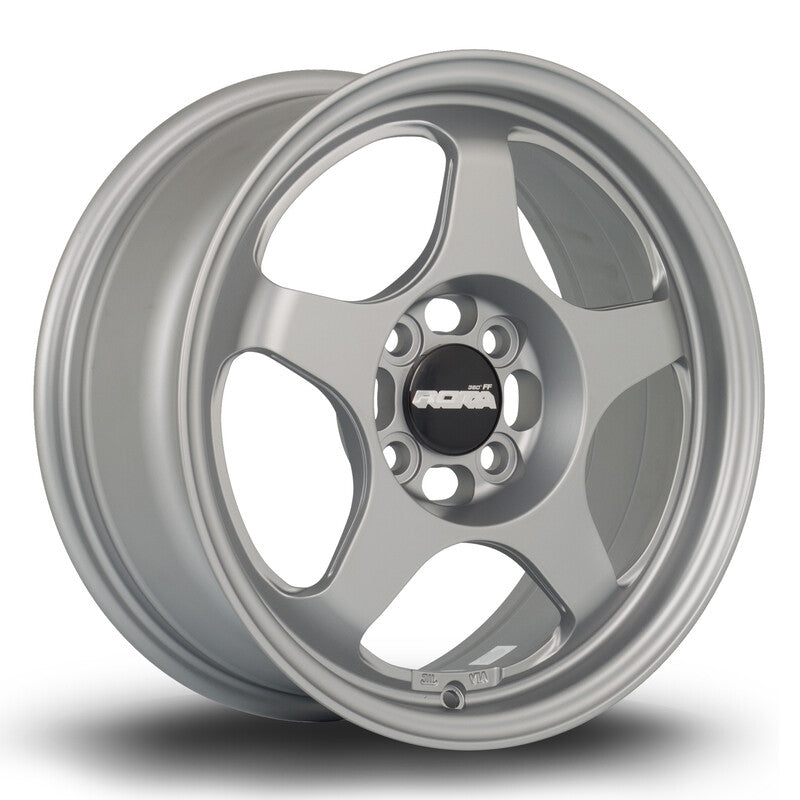 Rota Slipstream 15x6.5" 4x100 ET35, Gris Anthracite (Idéal Citroën C1 Cup)