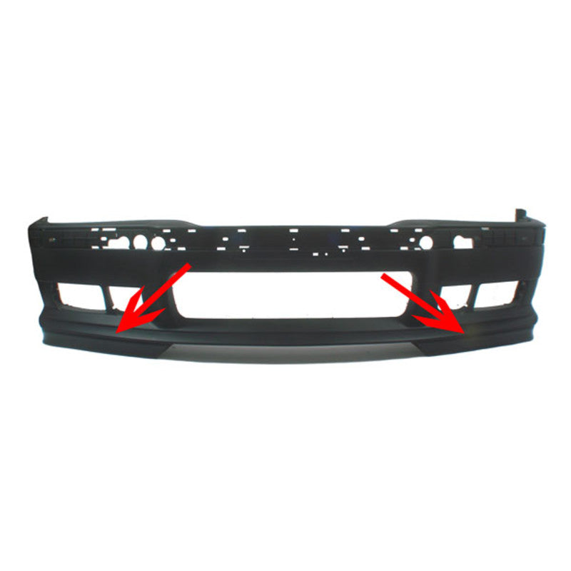 Lames Avant BMW M3 E36 "Look GT" (Rajouts de Pare-Choc)