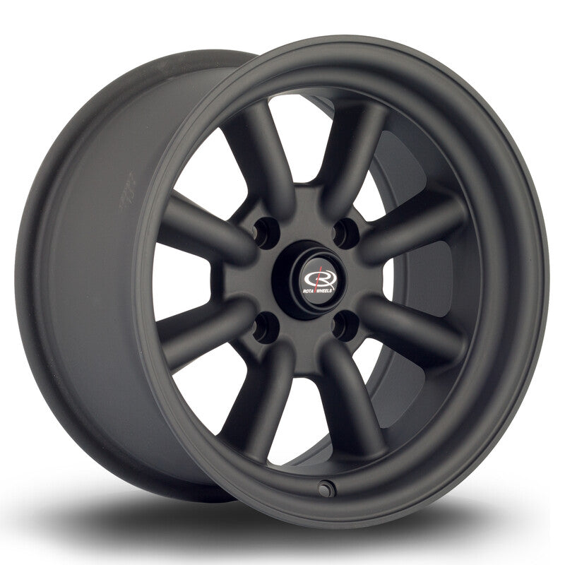 Rota RKR 15x8" 4x114.3 ET0, Noir Satiné
