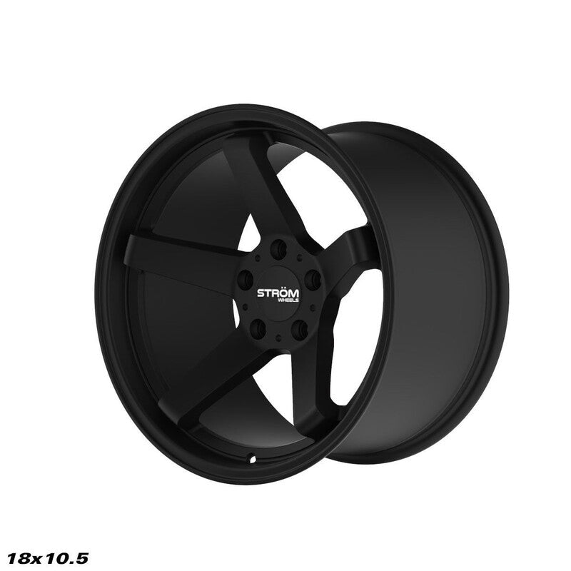 Ström DS-35 18x9.5" 5x120 ET15, Noir Satiné