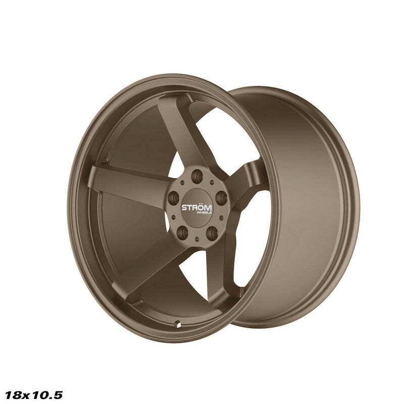Ström DS-35 18x10.5" 5x114.3 ET10, Bronze Satiné