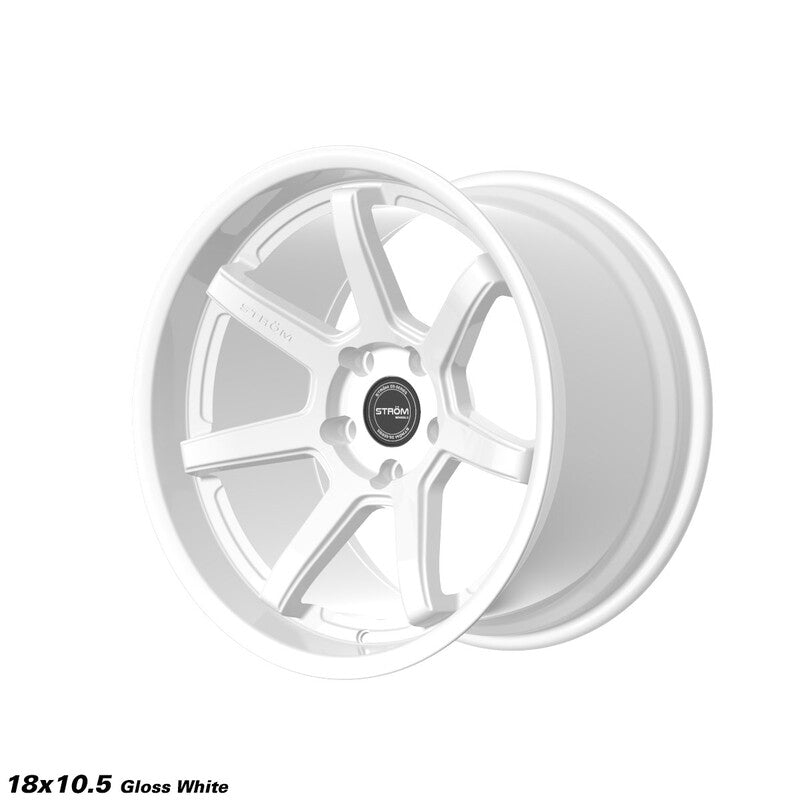 Ström DS-15 18x10.5" 5x114.3 ET10, Blanc