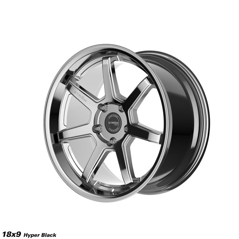 Ström DS-15 18x9" 5x114.3 ET30, Hyper Black Light