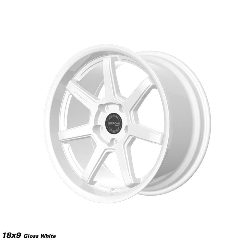 Ström DS-15 18x9" 5x114.3 ET30, Blanc