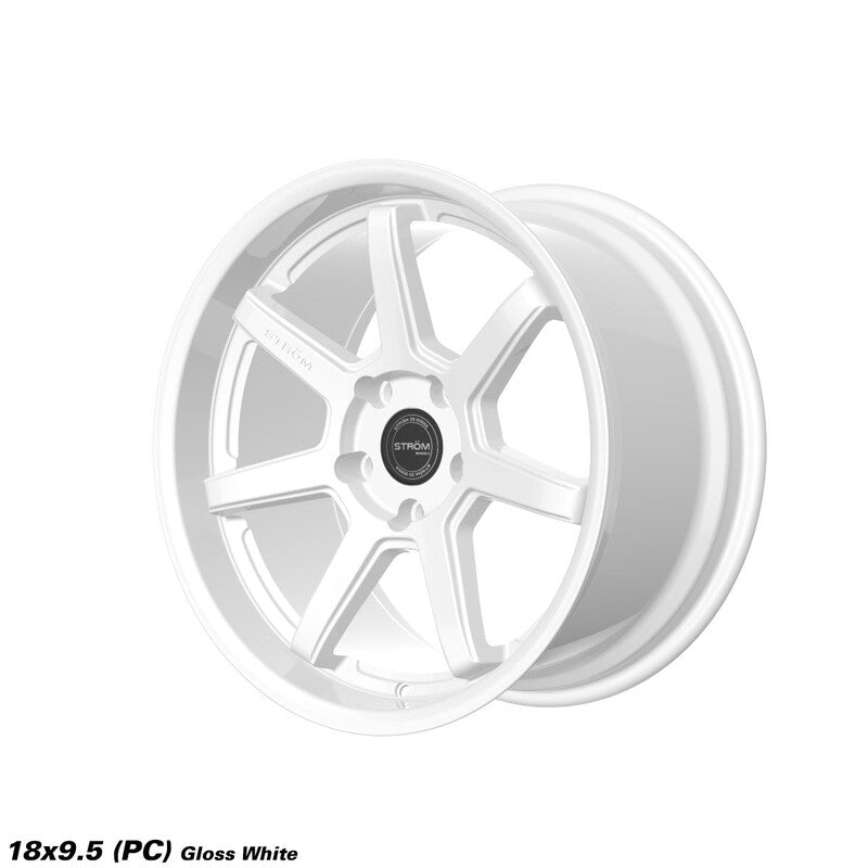 Ström DS-15 18x9.5" 5x114.3 ET30, Blanc