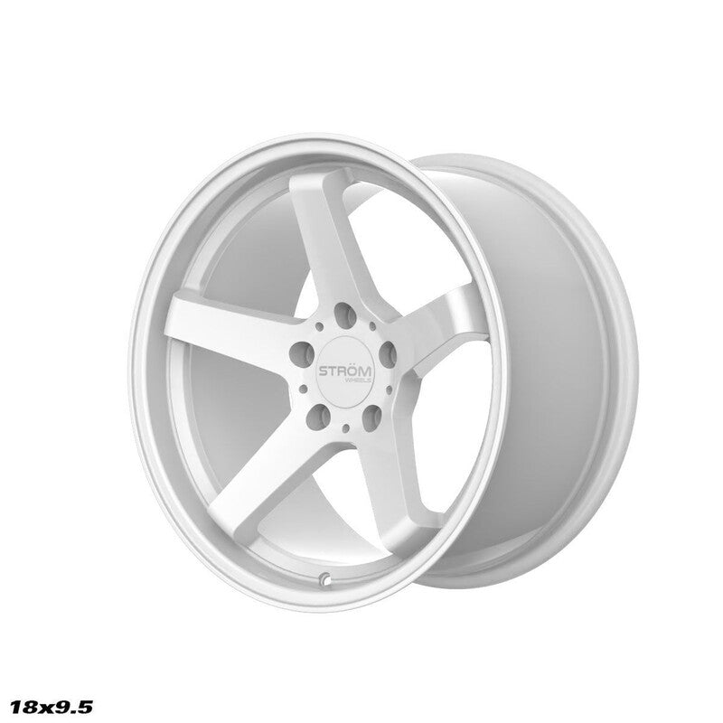 Ström DS-35 18x9.5" 5x120 ET15, Blanc