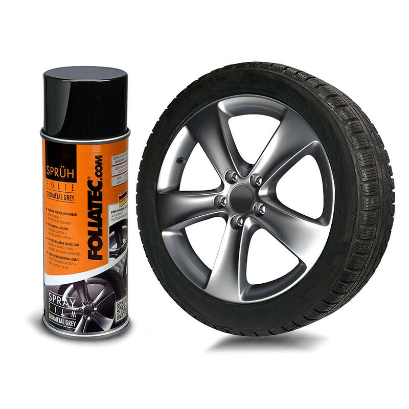 Película en spray Foliatec Gris plateado (400 mL)