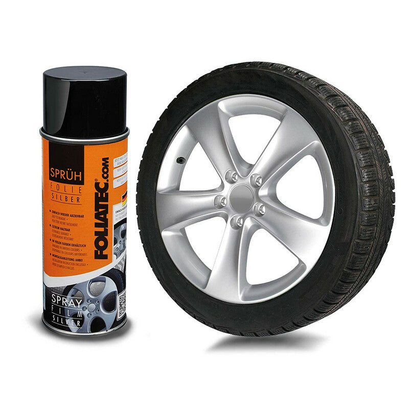 Foliatec-Sprühfolie Silber Metallic (400 mL)