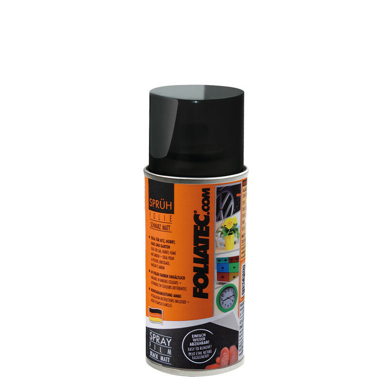 Película en spray Foliatec negra mate (150 mL)