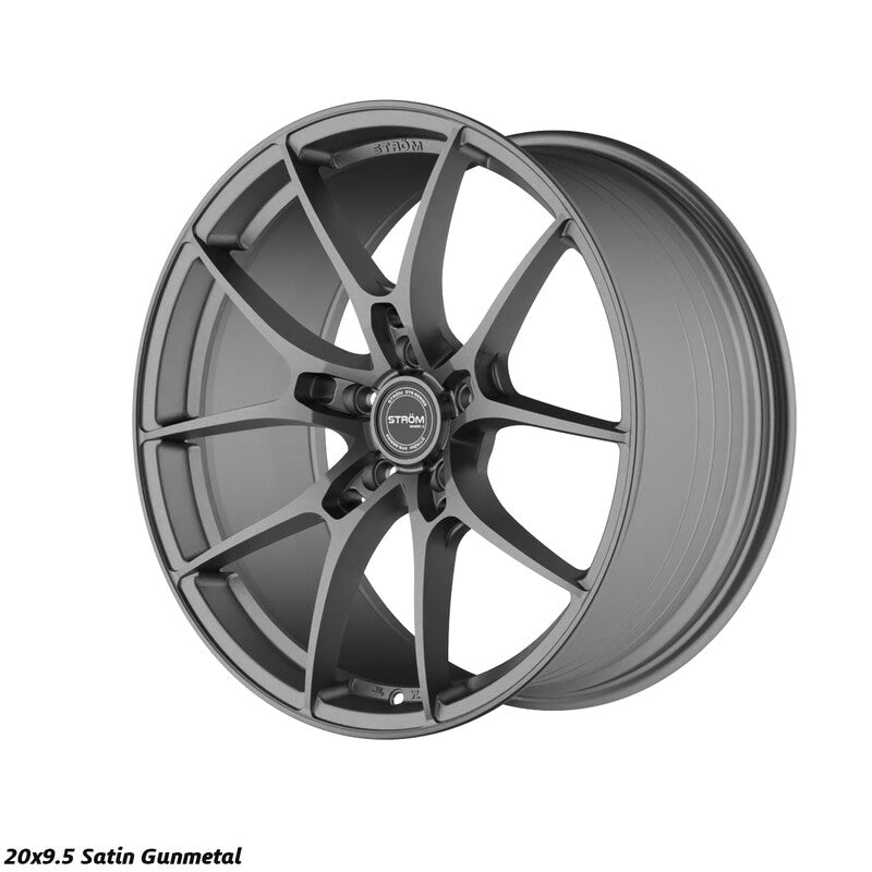 Ström STR-F1 20x9.5" 5x120 ET42, Gunmetal Satiné