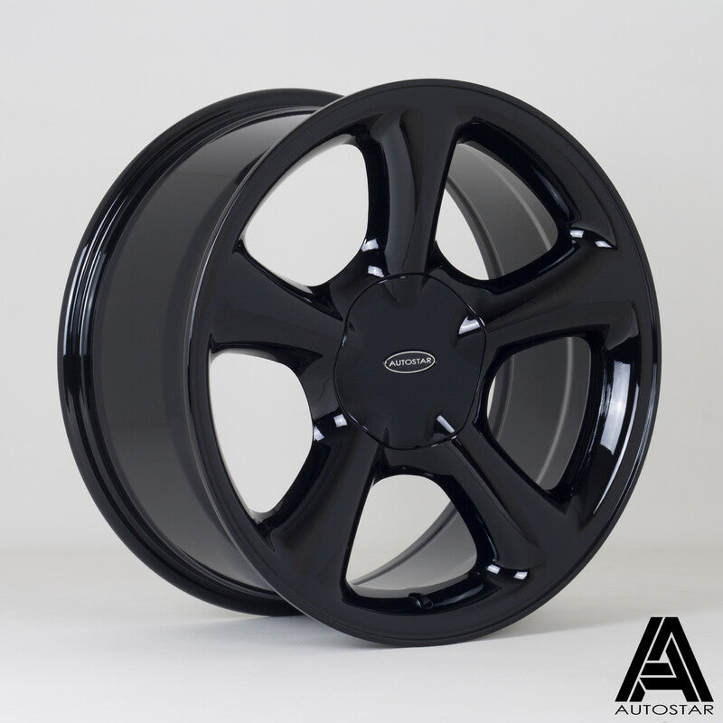 Autostar Legend 17x8" 4x108 ET35, Noir Brillant