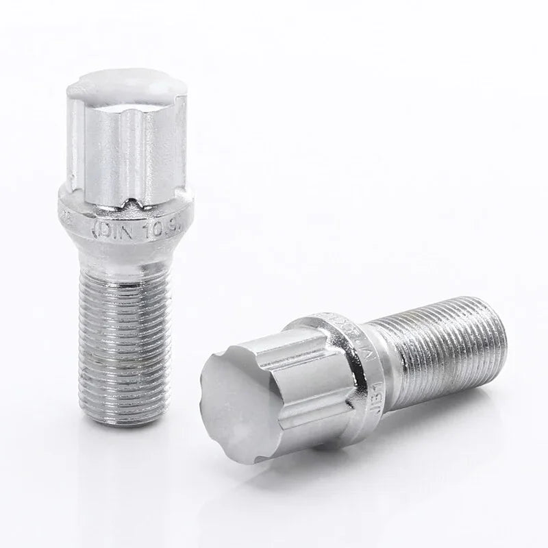 Vis de Roue JB1 Chromées M12x1.25 (Pack de 20) - Rasl'Bitume