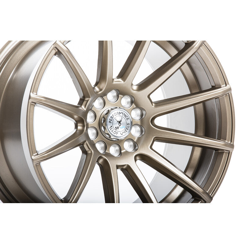 59°North D-005 17x8.5" 5x114.3/120 ET20, Bronze
