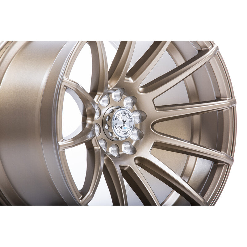 59°North D-005 17x9.5" 5x108/112 ET15, Bronze