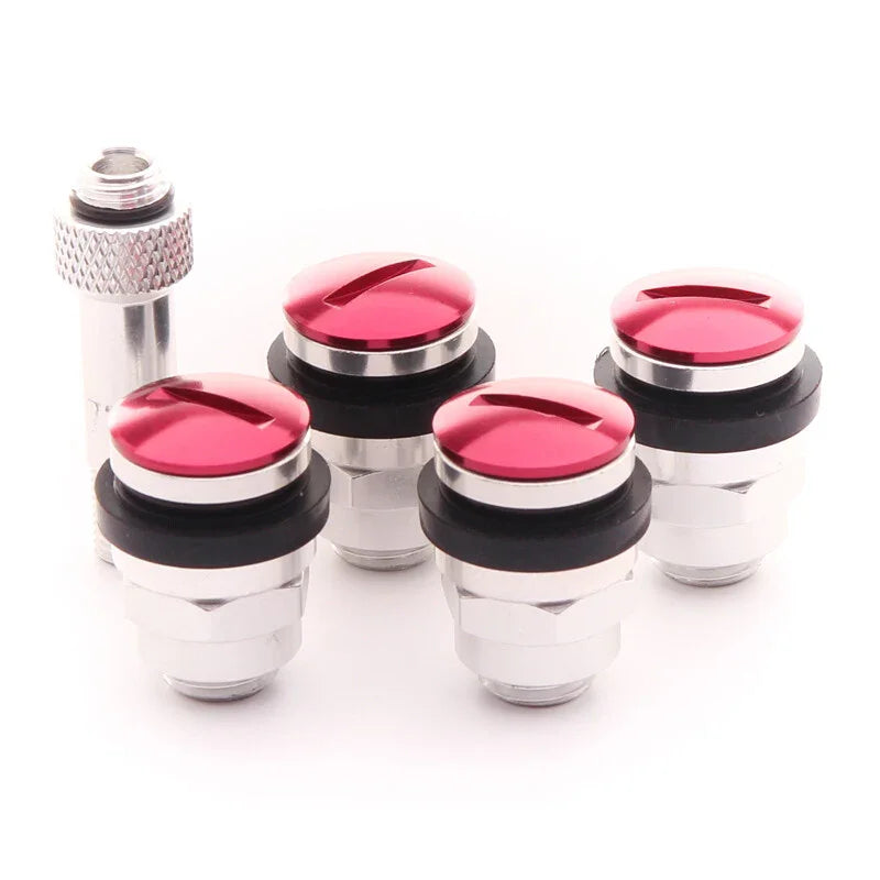 Valves Plates en Aluminium - Magenta (lot de 4) - Rasl'Bitume