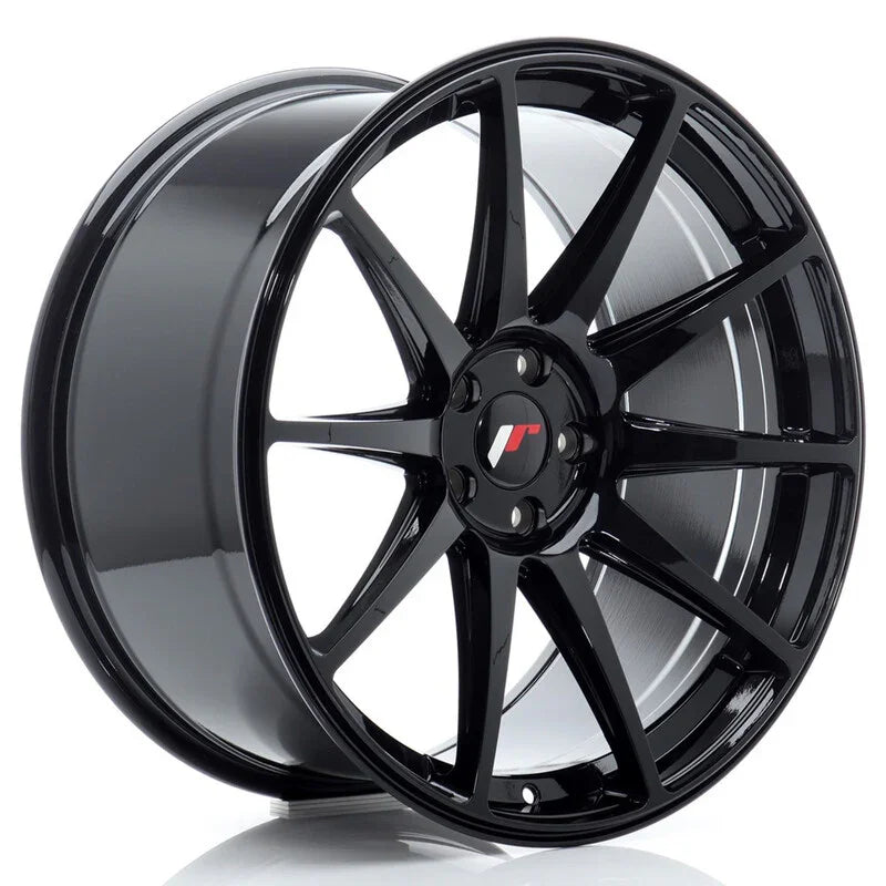Japan Racing JR-11 Extreme Concave 20x10" 5x112 ET40, Noir Brillant - Rasl'Bitume