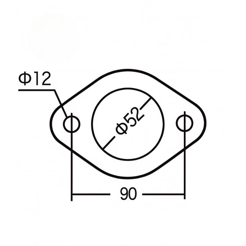 Joint d'Echappement HKS 52 mm (2 trous)