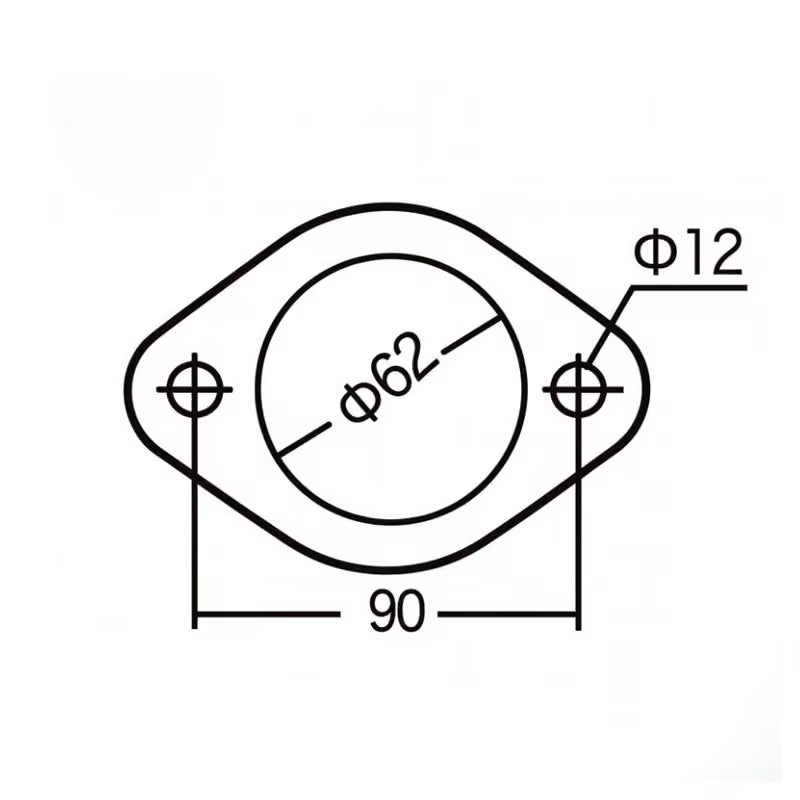 Joint d'Echappement HKS 62 mm (2 trous)