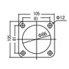 Joint d'Echappement HKS 86 mm (4 trous)