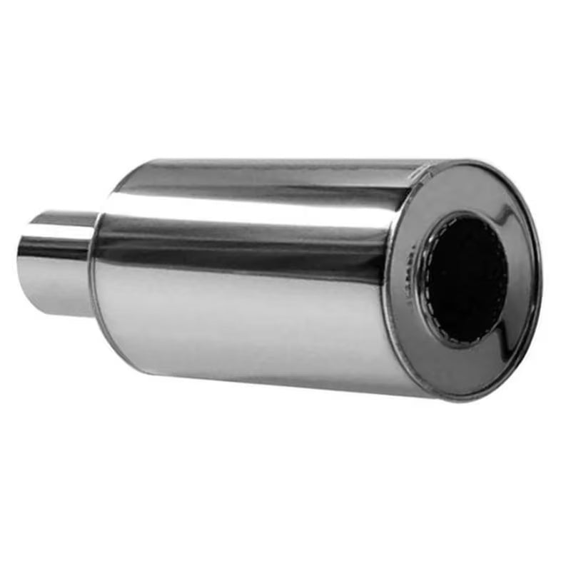 Silencieux d'Echappement HKS "Hi-Power" Inox 130x230 mm - Raccord Ø65 mm (sans Embout)
