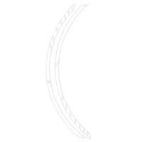 Stripe pour Jantes Foliatec Racing Blanc