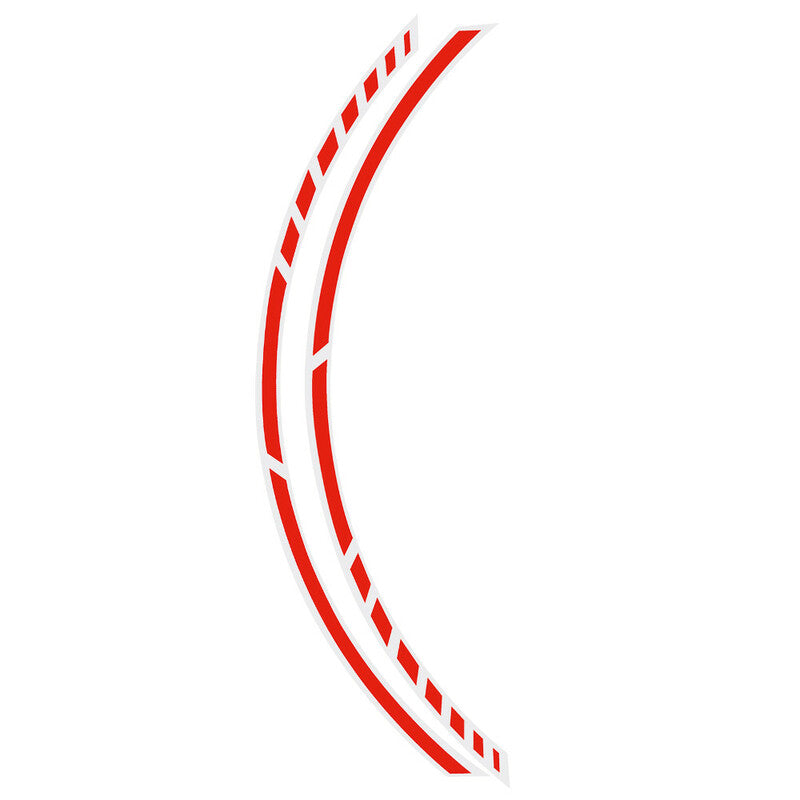 Foliatec Racing Fluorescent Red Wheel Stripe