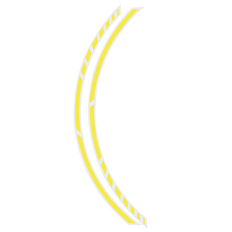 Franjas para llantas Foliatec Racing Amarillo fluorescente