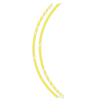 Stripe pour Jantes Foliatec Racing Jaune Fluo