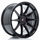 Japan Racing JR-11 Extreme Concave 19x9.5" (5 trous - sur mesure) ET15-35, Noir Brillant - Rasl'Bitume