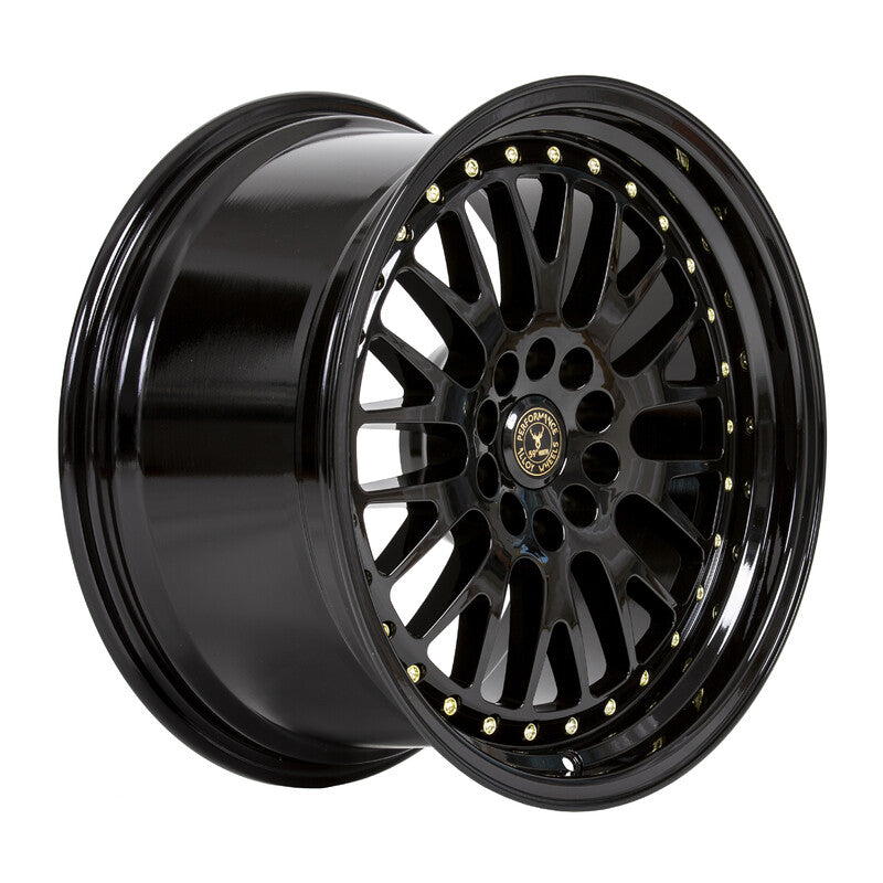 59°North D-003 18x9.5" 5x114.3/120 ET20, Noir / Brillant