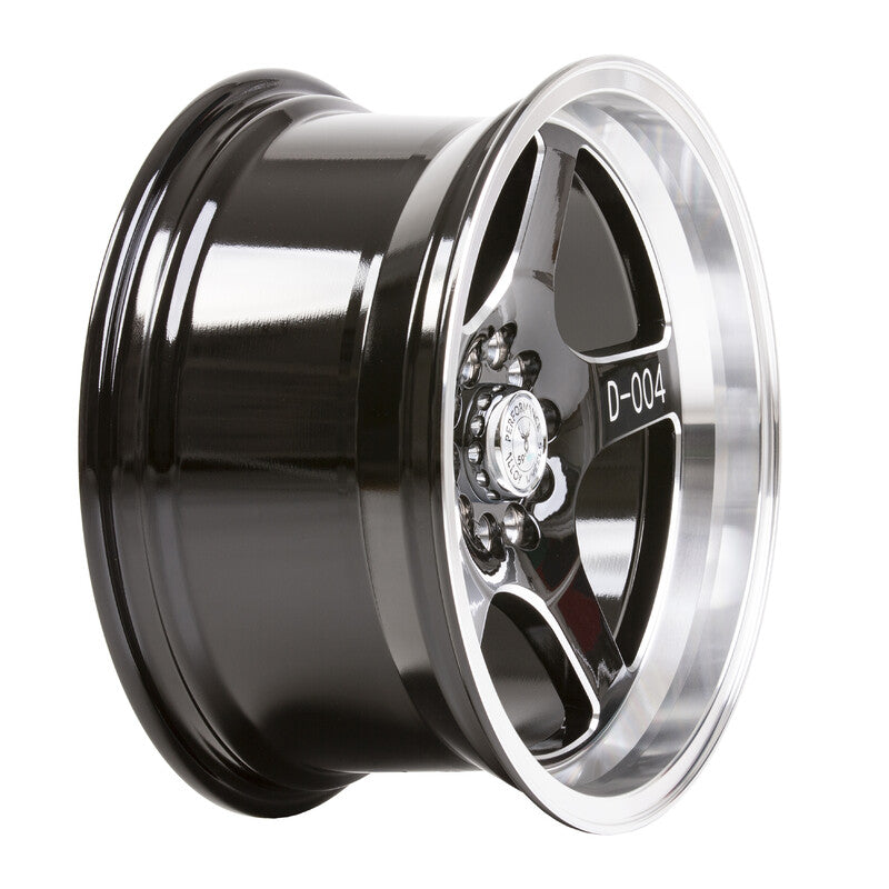 59°North D-004 17x8.5" 5x100/108 ET10, Noir / Brillant