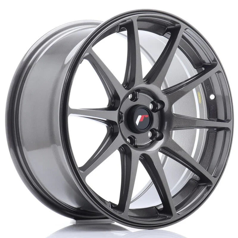 Japan Racing JR-11 18x8.5" 5x112 ET40, Hyper Gray - Rasl'Bitume