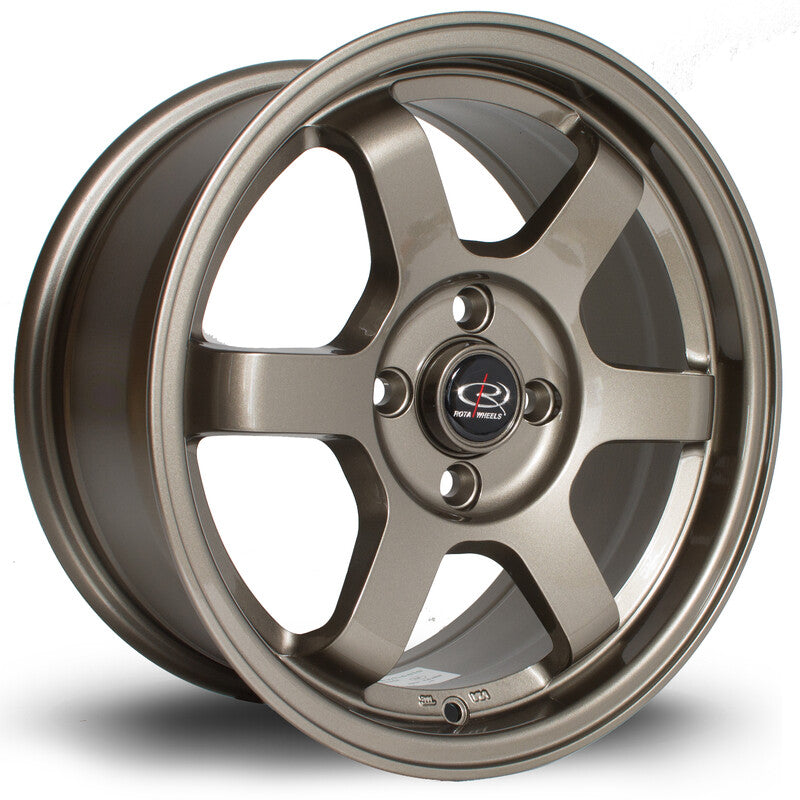 Rota Grid 15x7" 4x100 ET40, Bronze