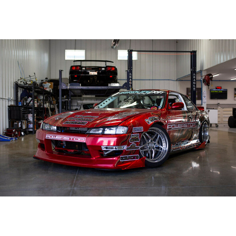 Aletas delanteras Origin Labo +75 mm para Nissan 200SX S14A – vista 2