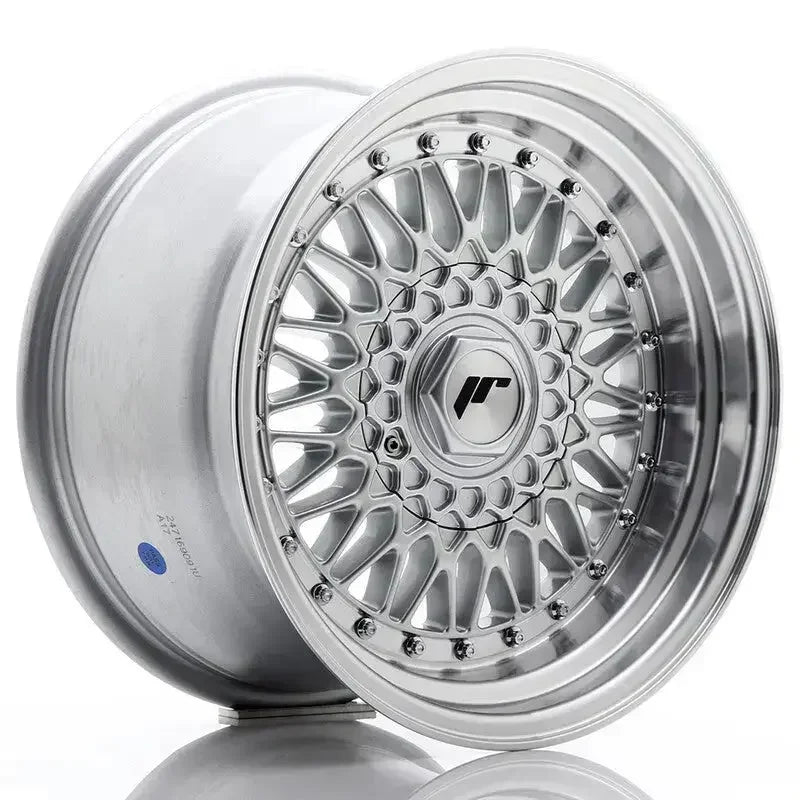 Japan Racing JR-9 16x7.5" 4x100/108 ET25, Gris Argenté / Poli - Rasl'Bitume