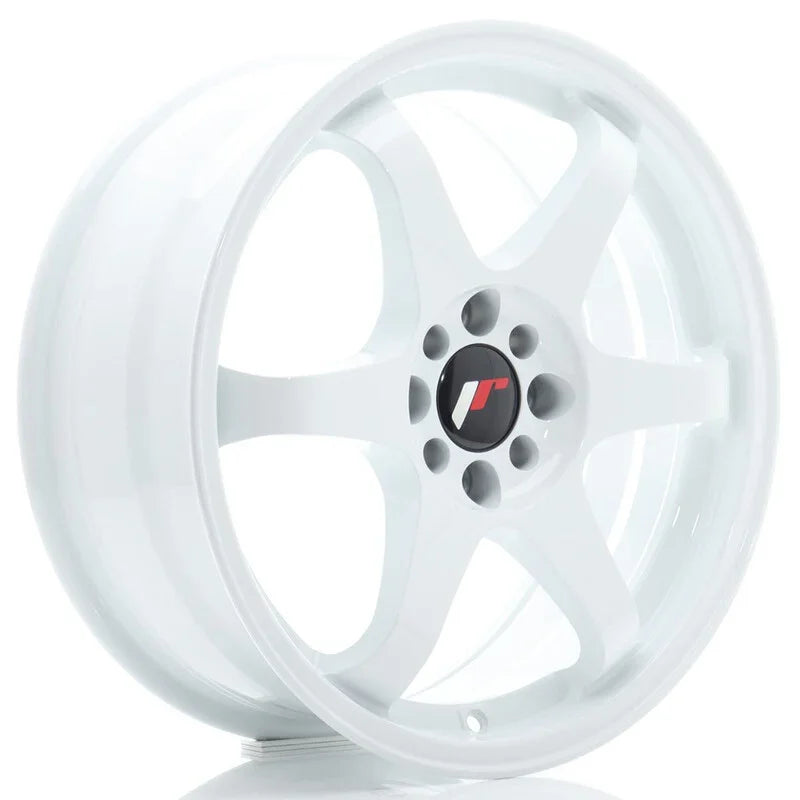 Japan Racing JR-3 15x8" 4x100/114,3 ET25, Blanc - Rasl'Bitume