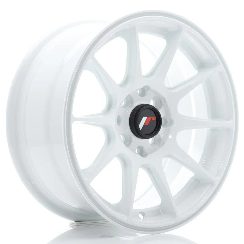 Japan Racing JR-11 15x7" 4x100/114.3 ET30, Blanc - Rasl'Bitume
