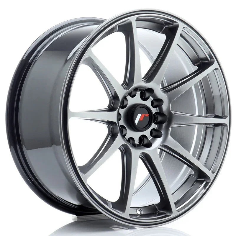 Japan Racing JR-11 18x8.5" 5x114.3/120 ET30, Hyper Black - Rasl'Bitume
