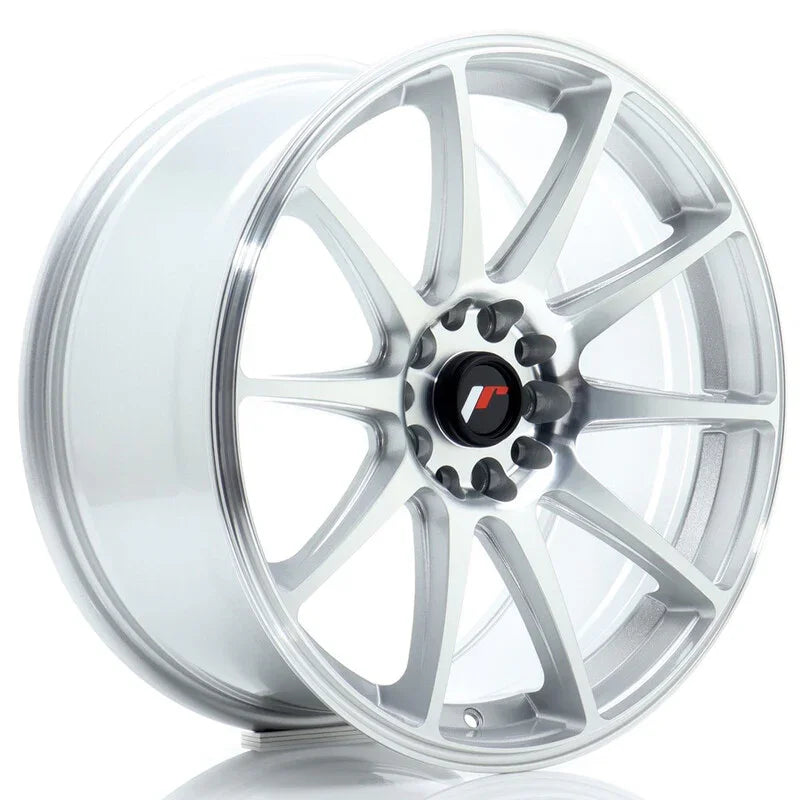 Japan Racing JR-11 18x8.5" 5x114.3/120 ET30, Gris Argenté - Rasl'Bitume