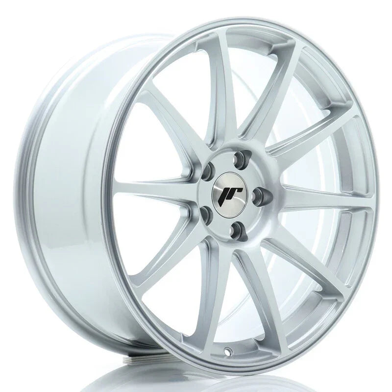 Japan Racing JR-11 19x8.5" 5x112 ET42, Gris Argenté - Rasl'Bitume