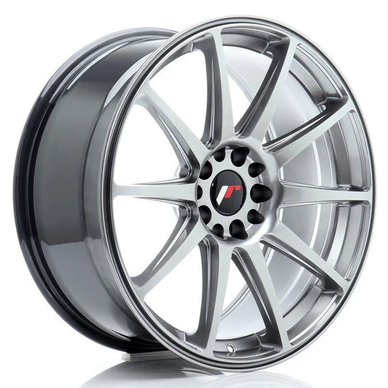 Japan Racing JR-11 19x8.5" 5x112/114.3 ET42, Hyper Black - Rasl'Bitume