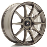 Japan Racing JR-11 18x7.5" (5 trous - sur mesure) ET20-40, Bronze
